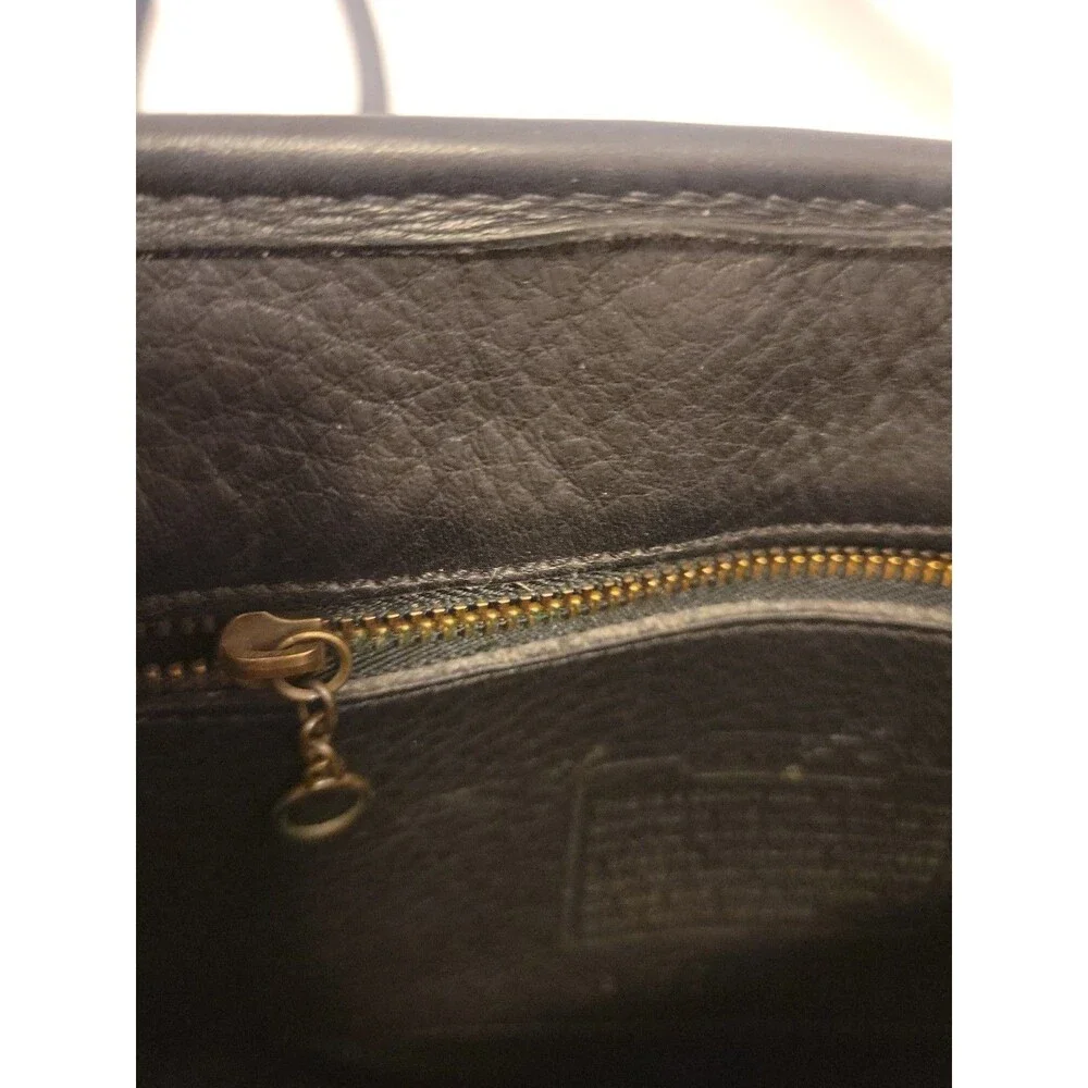 COACH The Berkeley Series Vintage Black Pebble Leather Backpack Authentic Rare